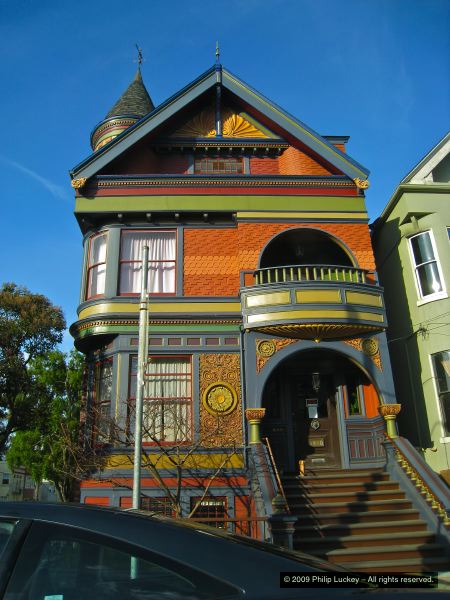 Painted Lady near King & Gwen's house